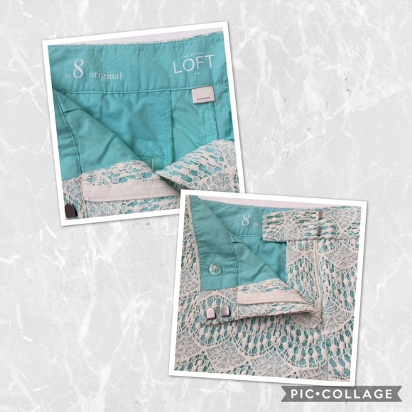 Ann Taylor LOFT lace shorts Size 8. - Picture 5 of 5